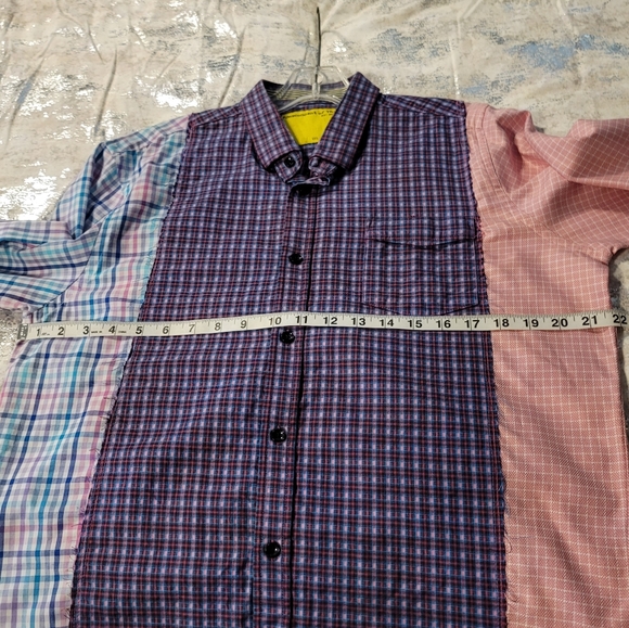 Upcycled Button Down Shirt - Picture 4 of 7